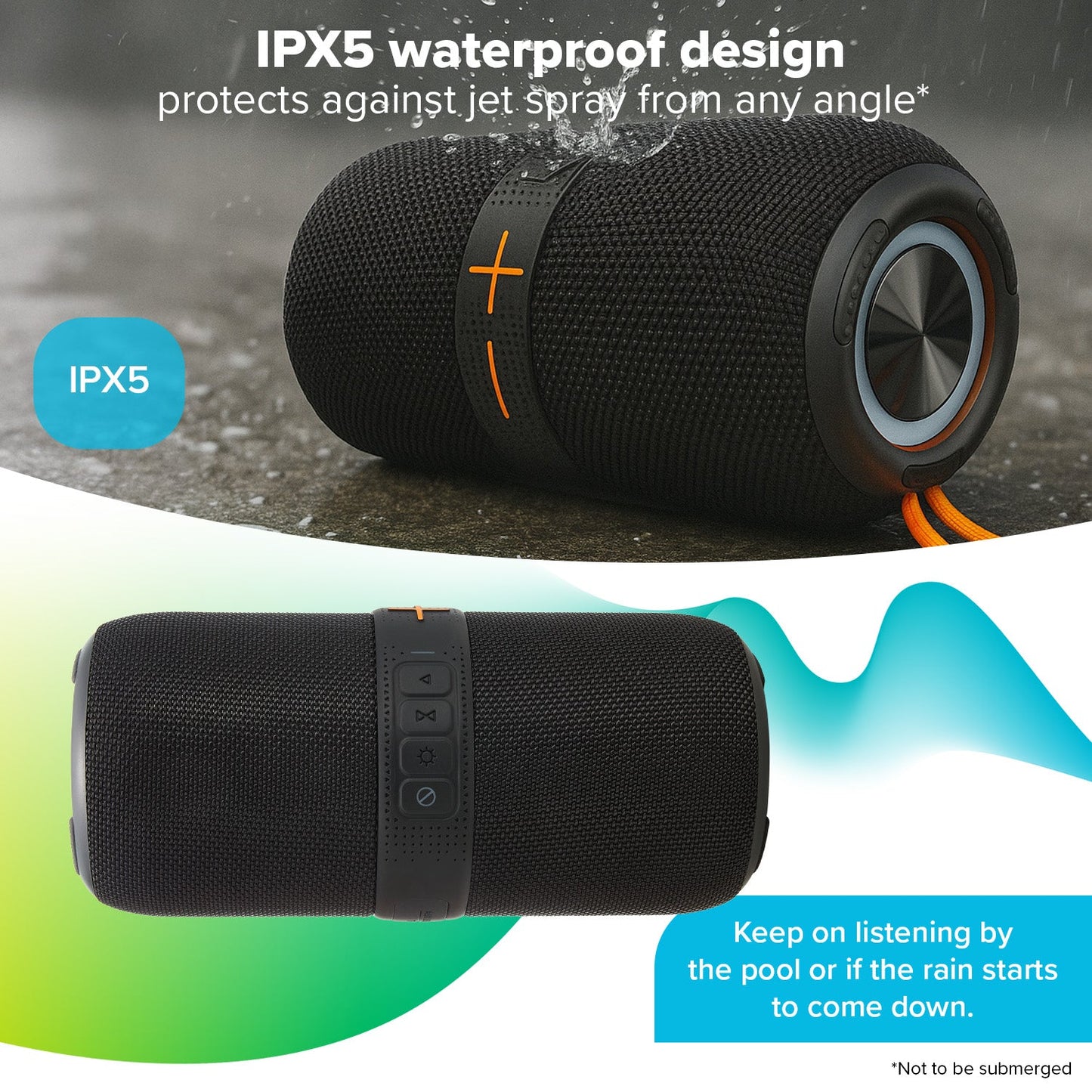 Maplin Portable Bluetooth Party Speaker